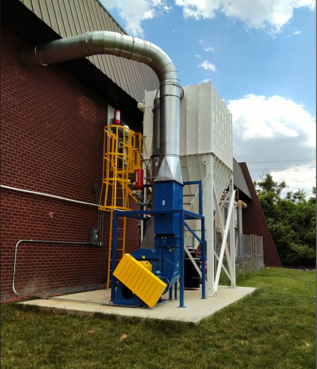 Vertical cartridge Dust Collectors
